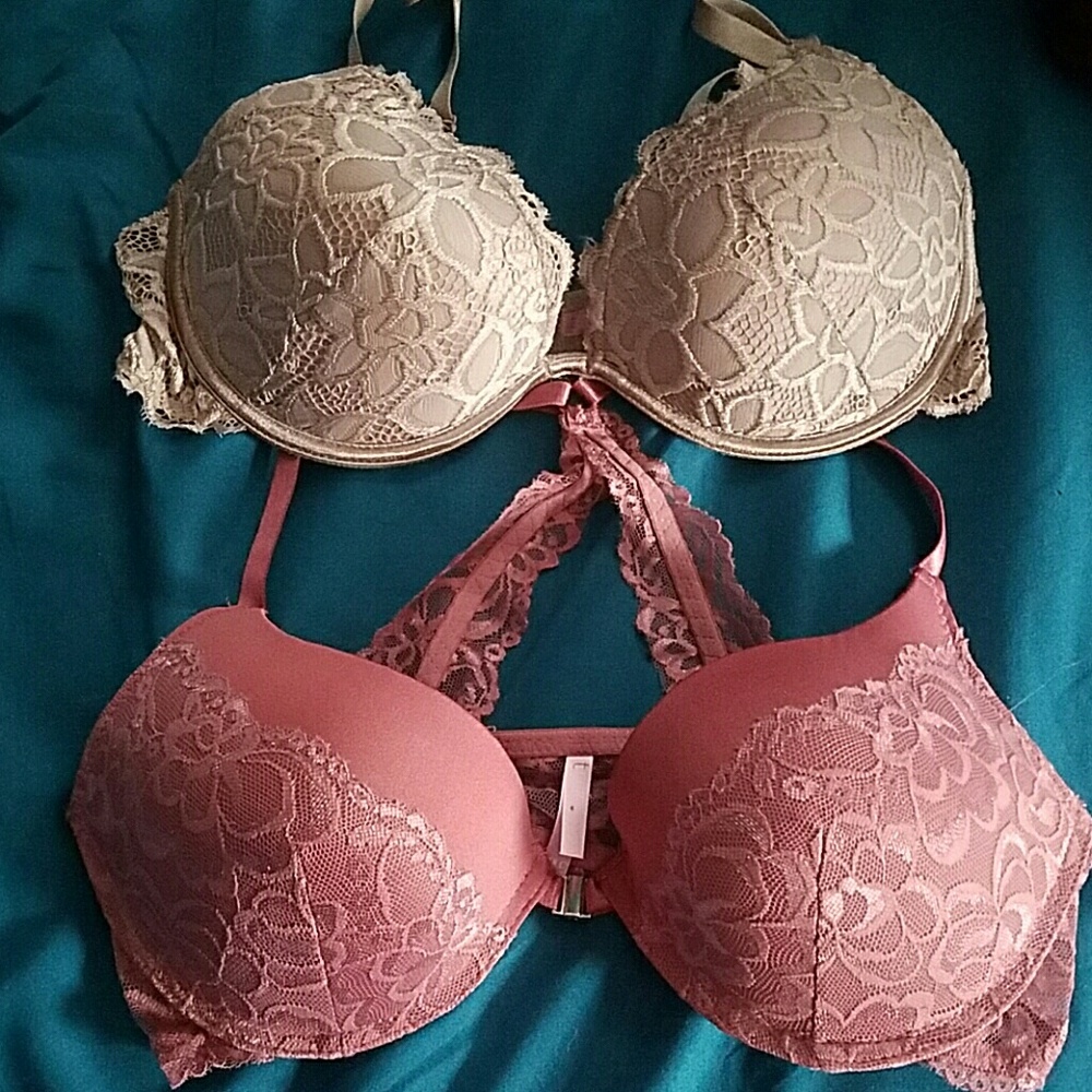 Lace push up bra bundle